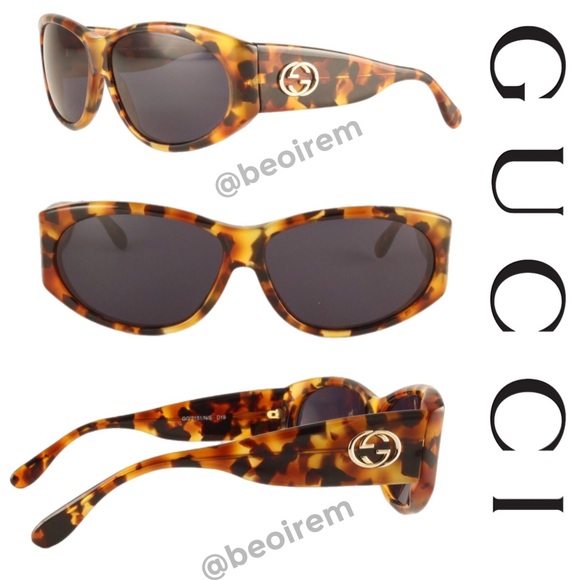 🇮🇹 NeW GuCci HaVaNa t0rT0iSe Br0wN G0ld SuNgLaSsEs 🐆 - Picture 1 of 10